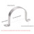 AKIHISA 3.5 Inch Heavy Duty 2 Hole Strap,5 PCS U-Tube Strap Clamp,Stainless Steel-304 Rigid U Bracket Pipe Strap Clamp,Wire Pipe Cable Clips Fastener(ID 89mm) AKIHISA 3.5 Inch Heavy Duty 2 Hole Strap,5 PCS U-Tube Strap Clamp,Stainless Steel-304 Rigid U Bracket Pipe Strap Clamp,Wire Pipe Cable Clips Fastener(ID 89mm)