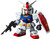 Bandai Hobby - Mobile Suit Gundam - 001 RX-78-2 Gundam SD EX-Standard Model Kit