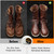 MEKER Mink Oil for Leather Boots, Leather Conditioner and Cleaner 3.52oz-All-Natural Waterproof Soften and Restore Shoes(2 Pack)