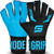 GRIPMODE Aqua Junior Goalkeeper Gloves Children with Fingersave and Individual Removable Finger Protection - Football Goalkeeper Gloves with Latex Coating for Good Grip - Size 4