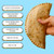 CRIMPiT Large Tortilla Sealer - For 10-12” Flour Tortillas | Make Sealed Tacos, Quesadillas, Burritos & More | Mess-Free Meals in Seconds | BPA-Free, Dishwasher Safe | Made in UK & USA