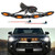 SEVEN SPARTA 4 PCS Grill Led Lights Compatible with Toyota 4Runner 2020-2024, Including SR5, TRD Sport, Off-Road, Premium and Limited Grille, Fuse and Instruction Included (Amber)