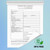 JADENS US Letter Size Quick-Dry Thermal Printer Paper 8.5''x11'', 4 Rolls, Compatible with Gloryang & JADENS PD-A4 Portable Printer