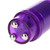Finever Small Mini Massager Portable Pen for Body Face, Neck, Head,Back Massage with 4 Heads (Pink and Purple)