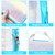 PFEYRPK Compression Packing Cubes for Suitcase,Expandable Packing Cubes Compression for Travel, 7 Set with Clear Toiletries Shoe Bag and Backpack Bag Organizer Cubes for Travel Essentials.