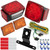 AUTO-GEKKO Full Set LED Trailer Light Kit - Stop Turn Tail Brake Running Lights, Waterproof IP68, SAE/DOT Compliant with 25ft Wiring Harness for Utility Trailers, Trucks, Campers & Vans