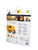 Charles Viancin - Sunflower Lid Gift-Box - Set of 4 Silicone Lids for Food Storage and Cooking - 11''/28cm + 9''/23cm + 6''/15cm + 4''/10cm - Airtight Seal on Any Smooth Rim Surface