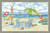 Design Works Crafts Inc. 2862 Beach Signs, 11'' x 18' Counted Cross Stitch Kit, 11" by 18", Multicolor