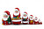 Matryoshka Russian Nesting Doll Babushka Beautiful Santa Claus Set 7 Pieces Pcs Wooden Hand Painted Souvenir Craft Gift