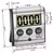 Elegant Digital Kitchen Timer, Stainless Steel Model eT-23, Super Strong Magnetic Back, Loud Alarm, Large Display, Auto Memory, Auto Shut-Off by eTradewinds