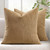 MIULEE Winter Pack of 2 Corduroy Soft Soild Decorative Square Throw Pillow Covers Set Cushion Cases Pillowcases for Sofa Bedroom Car 18 x 18 Inch 45 x 45 Cm Khaki MIULEE Winter Pack of 2 Corduroy Soft Soild Decorative Square Throw Pillow Covers Set Cushion Cases Pillowcases for Sofa Bedroom Car 18 x 18 Inch 45 x 45 Cm Khaki