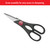 ZWILLING Twin 7.9-inch Kitchen Shears, Heavy Duty Multi-Purpose Scissors with Forged Stainless Steel Blades, Built-In Bottle Opener & Soft Grip – Dishwasher Safe for Meat, Poultry, Herbs & BBQ
