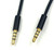 SinLoon 3.5mm Male to Male Jack 4 Pole Extension Aux Audio Coiled Spiral Cable 3.25 Feet for Smartphones, Tablets, Computers，Car Radios, Media Players and More(Glossy Black)