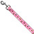 Buckle-Down Pet Leash - Cupcake Swirls Pink/Multi Color - 6 Feet Long - 1" Wide