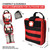 ORCA Tactical Rip-Away IFAK Trauma Kit Bag – First Aid Kit Bag Empty, Molle Medical Pouch,Military-Grade 600D Polyester, Dual YKK Zippers, Durable for EMT, Police, Firefighters & Outdoors (Red)