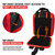 ORCA Tactical Rip-Away IFAK Trauma Kit Bag – First Aid Kit Bag Empty, Molle Medical Pouch,Military-Grade 600D Polyester, Dual YKK Zippers, Durable for EMT, Police, Firefighters & Outdoors (Red)
