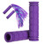 Non-Slip Bicycle Handlebar Grips with Tassel Streamers for Girls, Boys & Kids - Purple & Streamers, Compatible with Mountain Bike, Scooters, Road Bike, BMX, MTB Non-Slip Bicycle Handlebar Grips with Tassel Streamers for Girls, Boys & Kids - Purple & Streamers, Compatible with Mountain Bike, Scooters, Road Bike, BMX, MTB