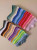 Random Color Women's Crew Socks, Casual Comfortable Breathable Mid-calf Socks for Daily Wear, Multipack Knit Socks for All Seasons, Underwear for Women