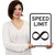SmartSign "Speed Limit - Infinity" Sign | 12" x 18" Aluminum