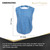 Elaine Karen Adult Bibs for Eating - Adult Bibs for Women - Bib for Men & Seniors - Bib for Adults, Clothing Protector, 100% Cotton Terry Cloth, Large 18x30, Absorbent, Machine Washable, Blue, 3 Pack