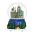 Musical New York City Christmas Snow Globe Rockefeller Center Skyline NYC Snow Globes