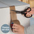 Leitz Titanium Scissors, Right or Left Handed (Ambidextrous), 205 mm, Non Stick, Office Stationary, Ergonomic Handle, Black