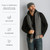 Fishers Finery Men's 100% Pure Cashmere Scarf; Super Soft and Warm (Herringbone)