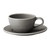 Kinto TOPO 23592 Cup & Saucer, 6.8 fl oz (200 ml), Gray