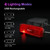 BikeSpark Auto-Sensing Rear Light G4R, USB Rechargeable, 240HRs, Precise Brake Sensing for Cargo Rack, Large Reflector, 50/80mm Screw Mounted, Easy Release, Made in Taiwan BikeSpark Auto-Sensing Rear Light G4R, USB Rechargeable, 240HRs, Precise Brake Sensing for Cargo Rack, Large Reflector, 50/80mm Screw Mounted, Easy Release, Made in Taiwan