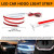 Dynamic Scan Start-Up LED Car Hood Light Strip, Waterproof Flexible LED Car Light Strip, Universal Car Accessory, Car Decorative Light