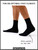 Occulto Men 100% Cotton Dress Socks Pack of 10 (model: Ingo) 10 Pairs | Black 10-12