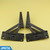2 Pcs 80 Degree Bench Seat Hinge Foldable Lifting Bracket Heavy Duty Black Spring Hinges Widely Used in Toy Box Chest,Piano Stool,Folding Sofa Bed Corner Cabinet,Furniture Storage Support Hinges