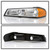 ACANII - For 2004-2012 Chevy Colorado GMC Canyon Chrome Housing Parking Signal Lights Bumper Corner Lamps Left+Right