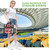 MAY TREE Clear Bag for Stadium Events, 12x6x17 Clear Tote Bag with Removable Strap, Transparent Bag for Concert Sports Gym, Beige Cube-Strap