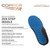 Copper Fit Men's Zen Step Comfort Insole, Size 8-14 Blue Copper Fit Men's Zen Step Comfort Insole, Size 8-14 Blue