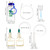 Yardwe Manual Milking Machine for Cows and Goats, Portable Hand Vacuum Pump Milking Kit with Single Teat Pump for Farm and Home Use, 1000ML
