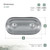 Vent Systems 4" Inch Round Duct Access Door with Rubber Gasket - Galvanized Steel Ducting Cover with Airtight Seal - Duct Opening Maintenance Access Door - Duct Seal with EPDM Gasket/Knob