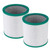 2 Pack HEPA Filter Replacement for Dyson Tower Fan Air Purifier 968126-03 Part