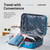 12 Large Storage Bags With Zipper Top - 3 Gallon Size, 16" x 18", Extra Large Plastic for Clothes, Travel, Moving, Large Reusable freezer bags, BPA-Free, 2-mil Thick