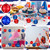 Chitidr 24 Pcs Patriotic Ornaments for Tree Memorial Day 4th of July Tree Decoration Red White Blue Hanging Ball Ornament Independence Day USA Veterans Labor Fourth of July Party Decor for Home(Star)