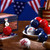Chitidr 24 Pcs Patriotic Ornaments for Tree Memorial Day 4th of July Tree Decoration Red White Blue Hanging Ball Ornament Independence Day USA Veterans Labor Fourth of July Party Decor for Home(Star)