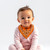 Maiwa 10 Pack Baby Triangle Bandana Bibs for Boys Girls for Drool Teething Eating with Snaps