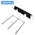 Petrirufun Grill Accessories for Weber GS4 Spirit II & I 300 Series with Front Control, 18" 69787 Grill Burner and Upgraded 15.3" 7636 Flavorizer Bars for Spirit E310 E320 E330 S310 S320 S330 SP330