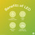 GE Relax LED Light Bulbs, 40 Watt, Soft White, G16.5 Globe Bulbs, Frosted, Small Base (2 Pack)