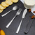 Ironwood Gourmet Stainless Steel Charcuterie Utensil Set of 8, Includes Forks, Knives/Spreaders, Spoons, Tongs