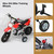 EOPOAYI Dirt Bike Training Wheels 50cc with Bell Replacement for Razor MX350 MX400 MX500 MX125 Dirt Rocket CRF50 XR50 CRF50F PW50 PW80 TTR50 SYX Moto X-pro JR50 SSR SX50 Mini Pit Bike Motorcycle Parts