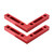 Mocoum Aluminium Alloy 90 Degree Positioning Squares 4.7" x 4.7"(12x12cm) Right Angle Clamps Woodworking Carpenter Tool Corner Clamping Square for Picture Frame Box Cabinets Drawers