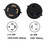 ONETAK NEMA L14-30P to L6-30R ETL Listed 240V 30 Amp Twist Lock 4 Prong Male Plug to Twist Lock 3 Prong Female Outlet Receptacle Generator Welder Dryer Power Cord Adapter