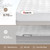Bwarm Premium Multi-Zone Heated Mattress Pad Cal King, Dual Control 72" x 84", 9 Heat Settings, 1-12 Hours Auto Off, Individual Body & Feet Settings, Removable Comfort Layer, Machine Washable