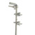 HITTITE 36" Chain Link Drop Rod for Double Gate, Pull Style Chain Link Fence Gate Latch for 1-3/8" Frame, Heavy Duty Drop Bolt Ground Latch for Metal Gates